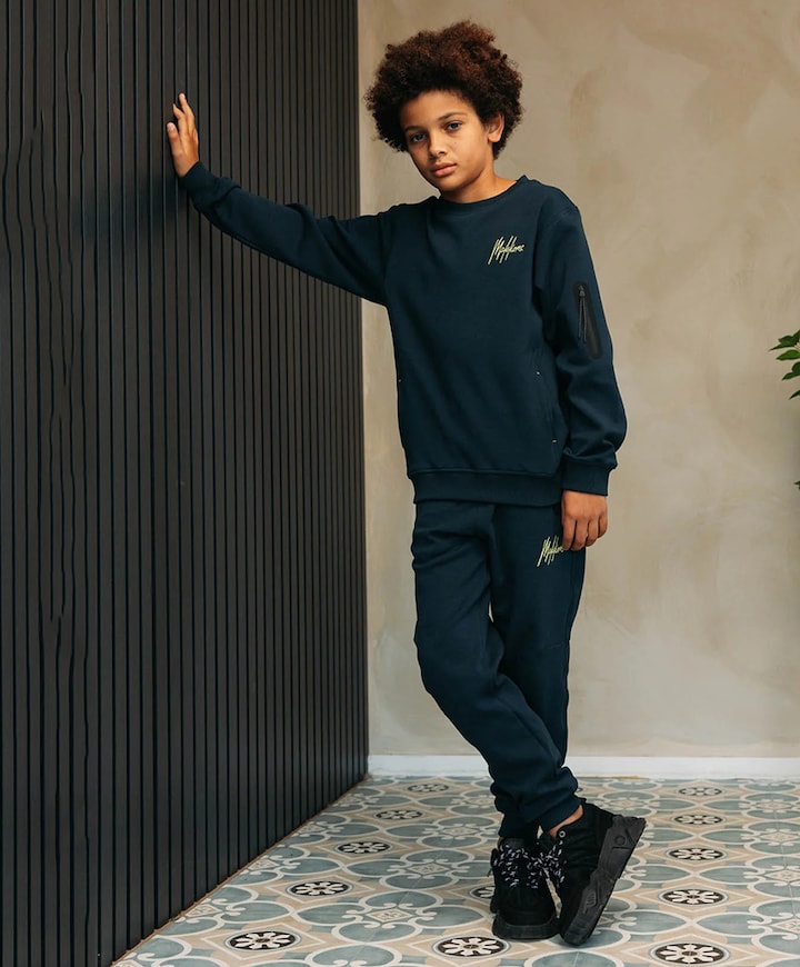 Counter trackpant broek blauw