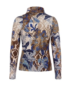Dames longsleeve blauw