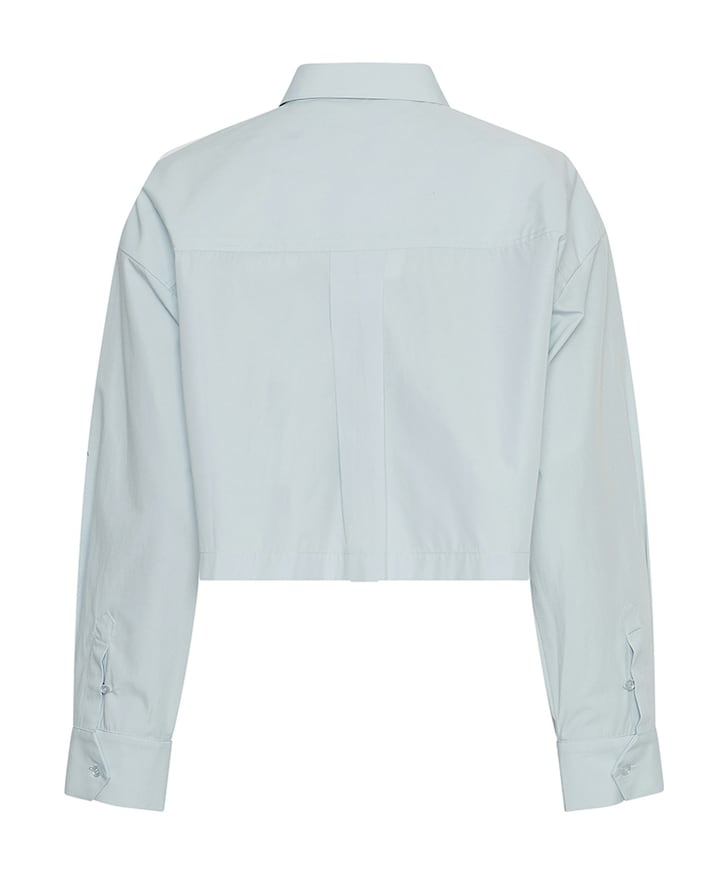 Dames blouse blauw