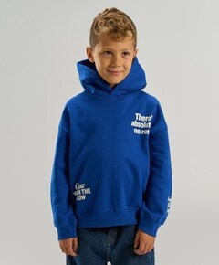 Jongens hoodie blauw