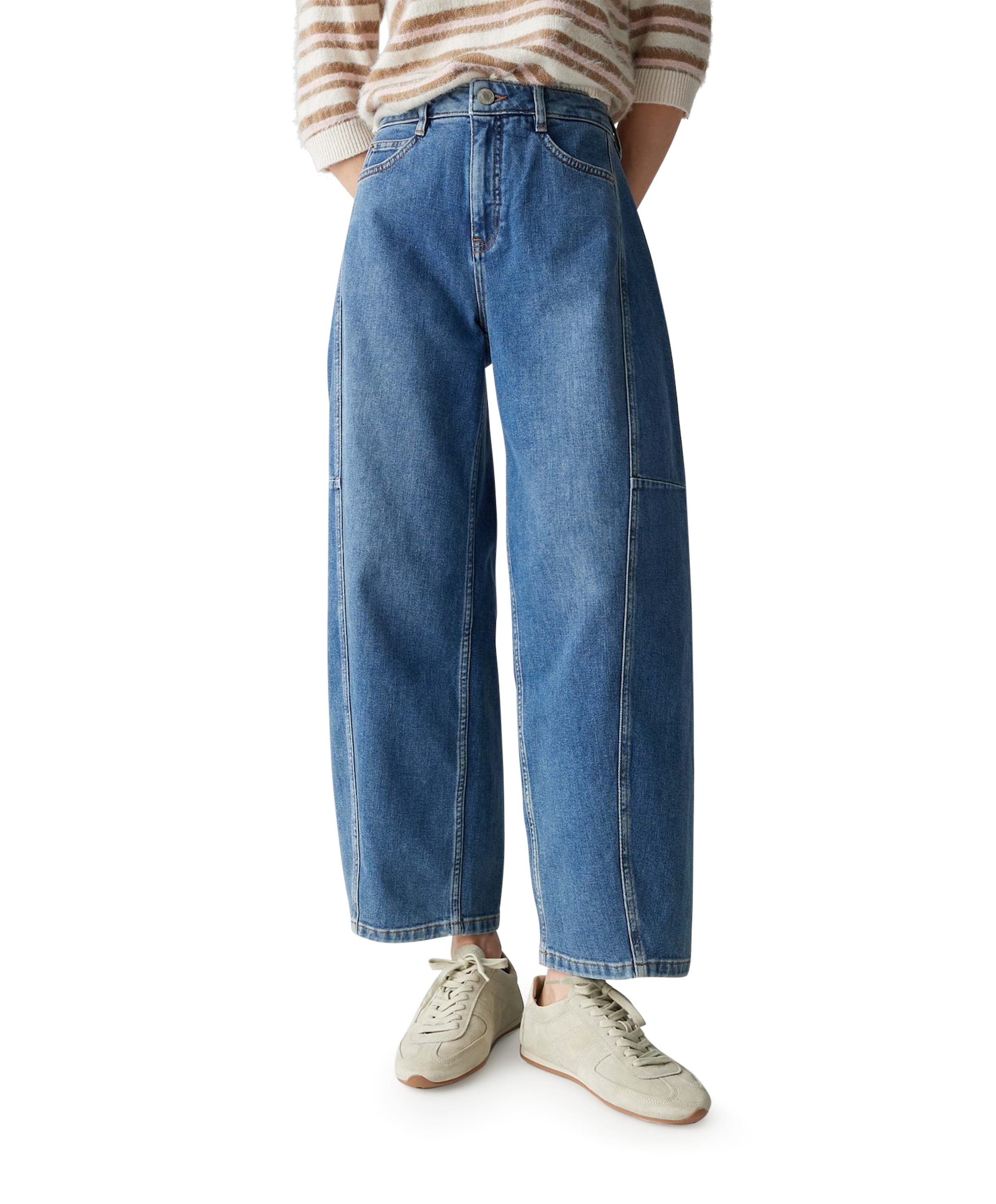 Lolah vision dames jeans blauw