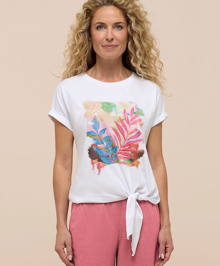 Dames T-shirt wit