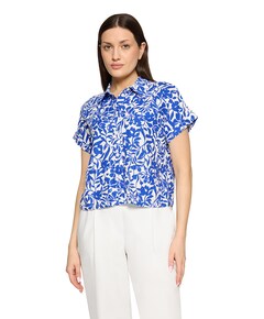 Dames blouse blauw