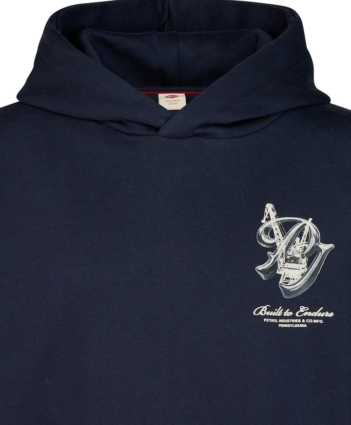 Jongens hoodie blauw