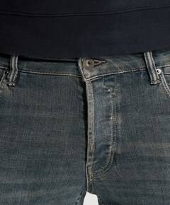 SHIFTBACK TAPERED NIGHT COAL BLACK heren jeans groen