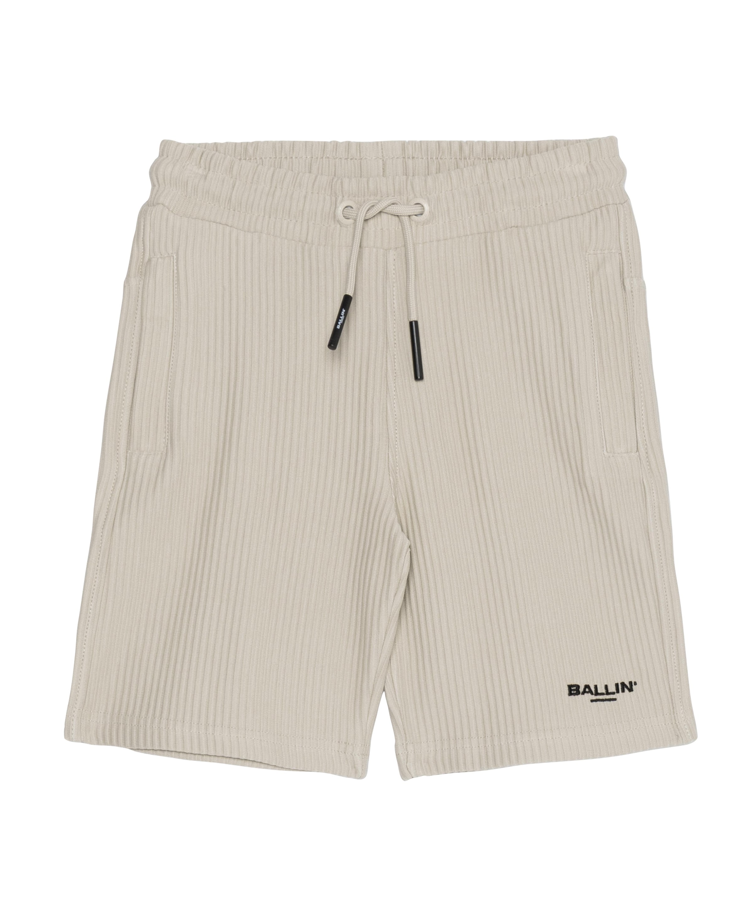 Vertical Stripes jongens korte broek beige