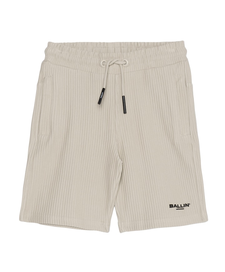 Vertical Stripes jongens korte broek beige