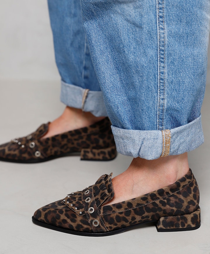 Jazz Emily dames loafers bruin