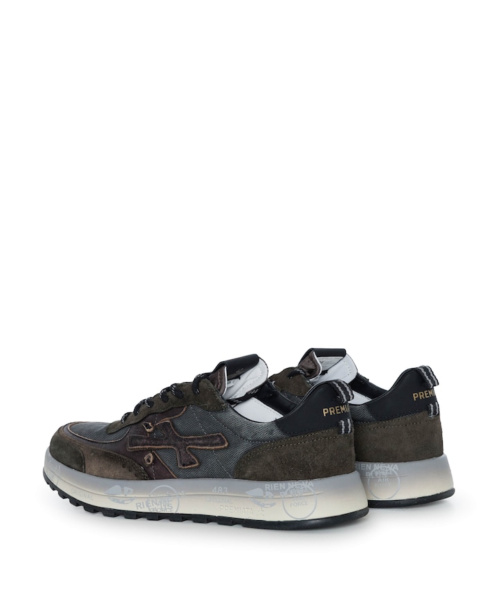 Nous heren sneakers bruin
