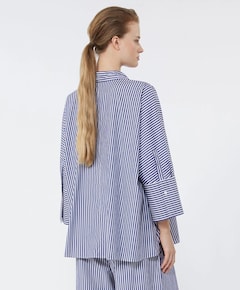 Dames blouse blauw