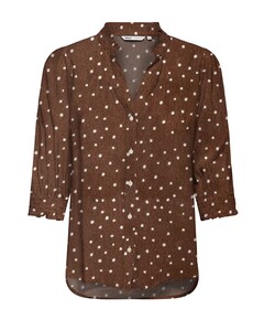 Dames blouse bruin