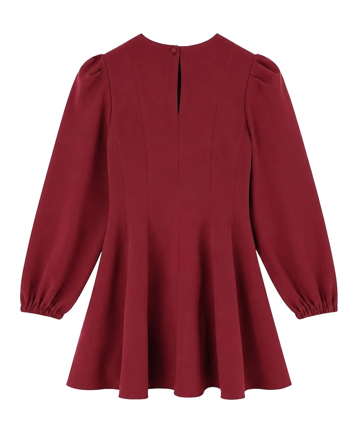 Meisjes jurk bordeaux