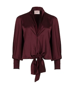 Dames blouse bordeaux