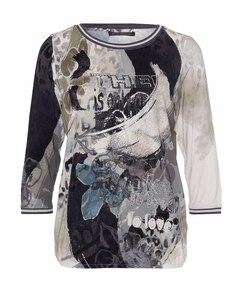 Dames longsleeve grijs