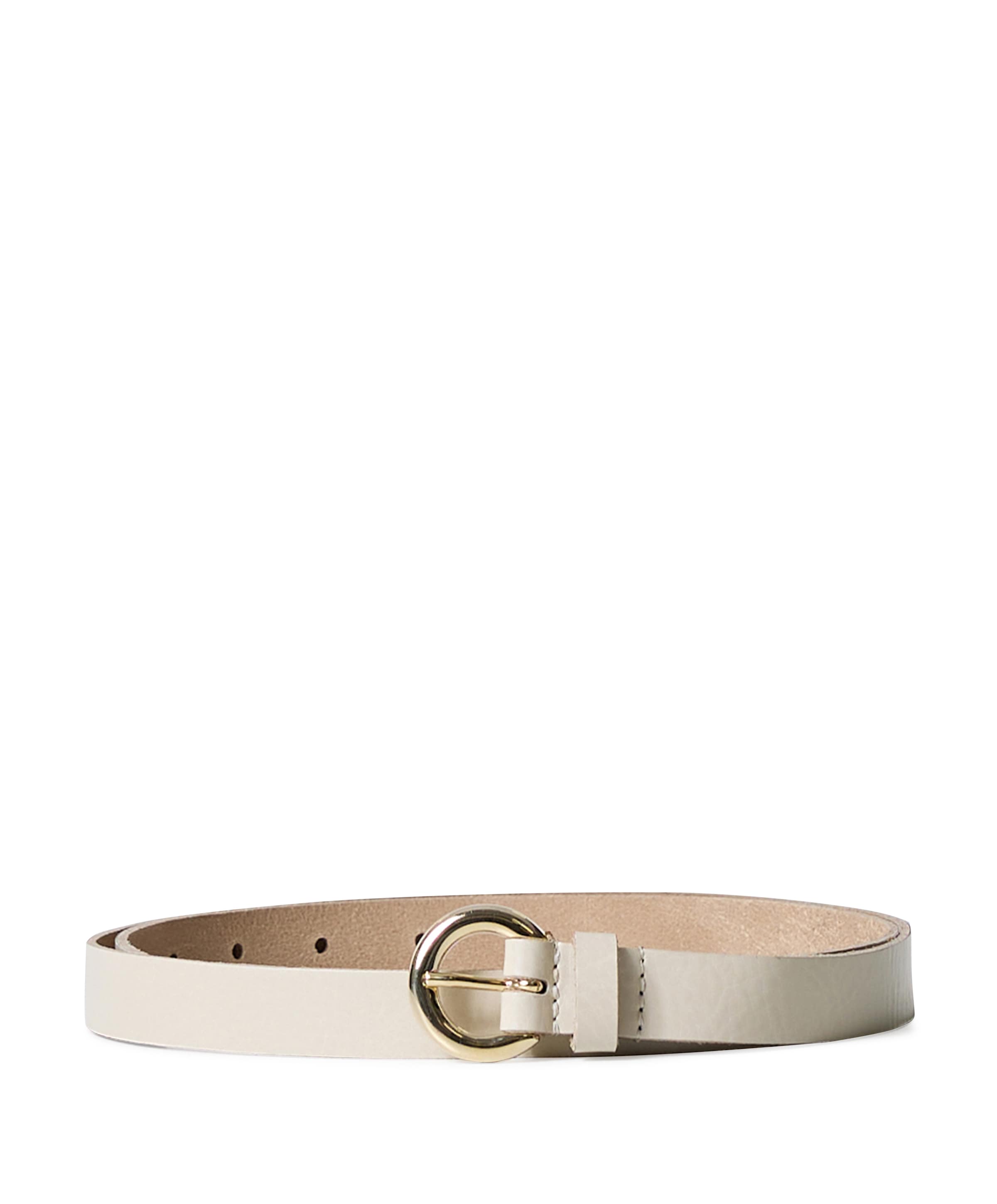 Dames riem beige