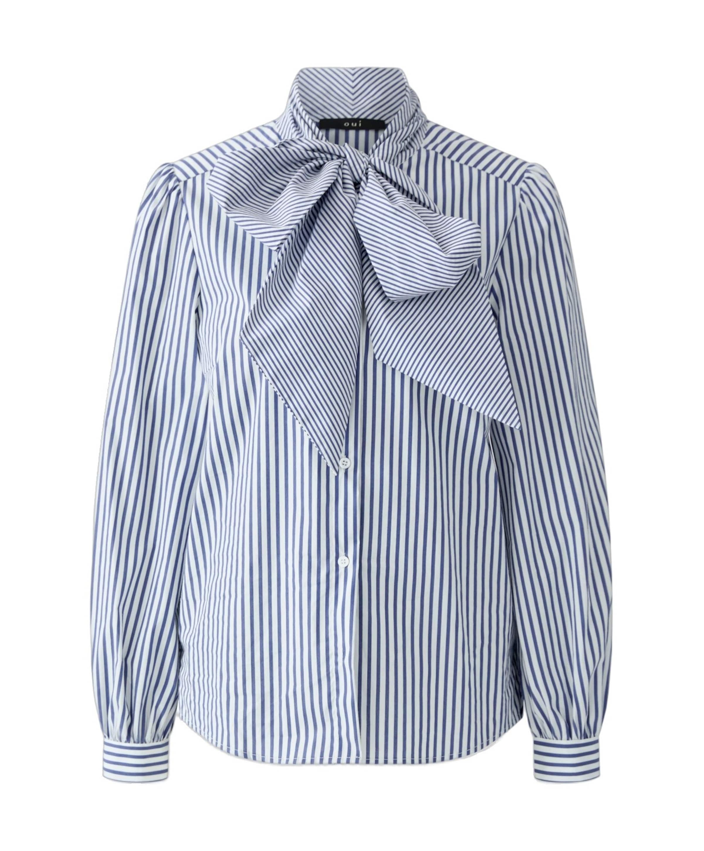 Dames blouse blauw