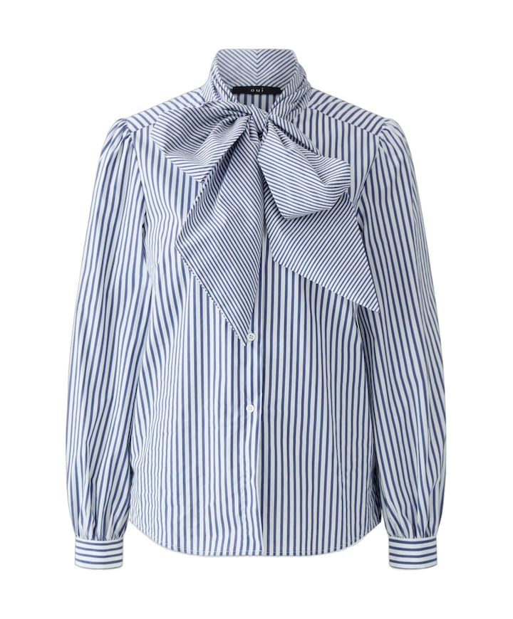 Dames blouse blauw