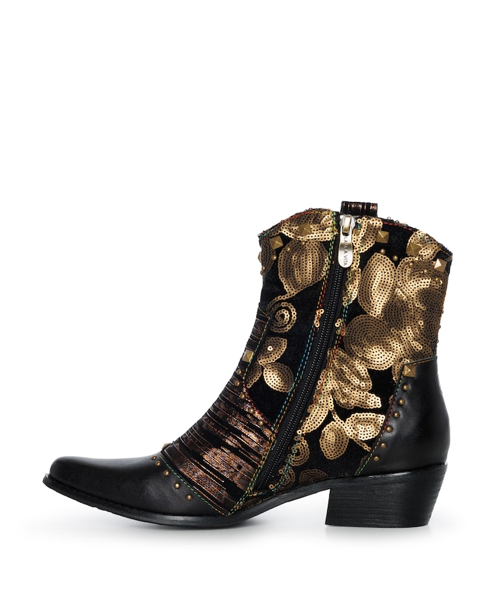 dames westernlaarzen zwart