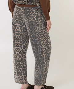 FIORA-BARREL1 dames broek bruin