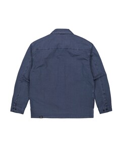 Heren overshirt blauw