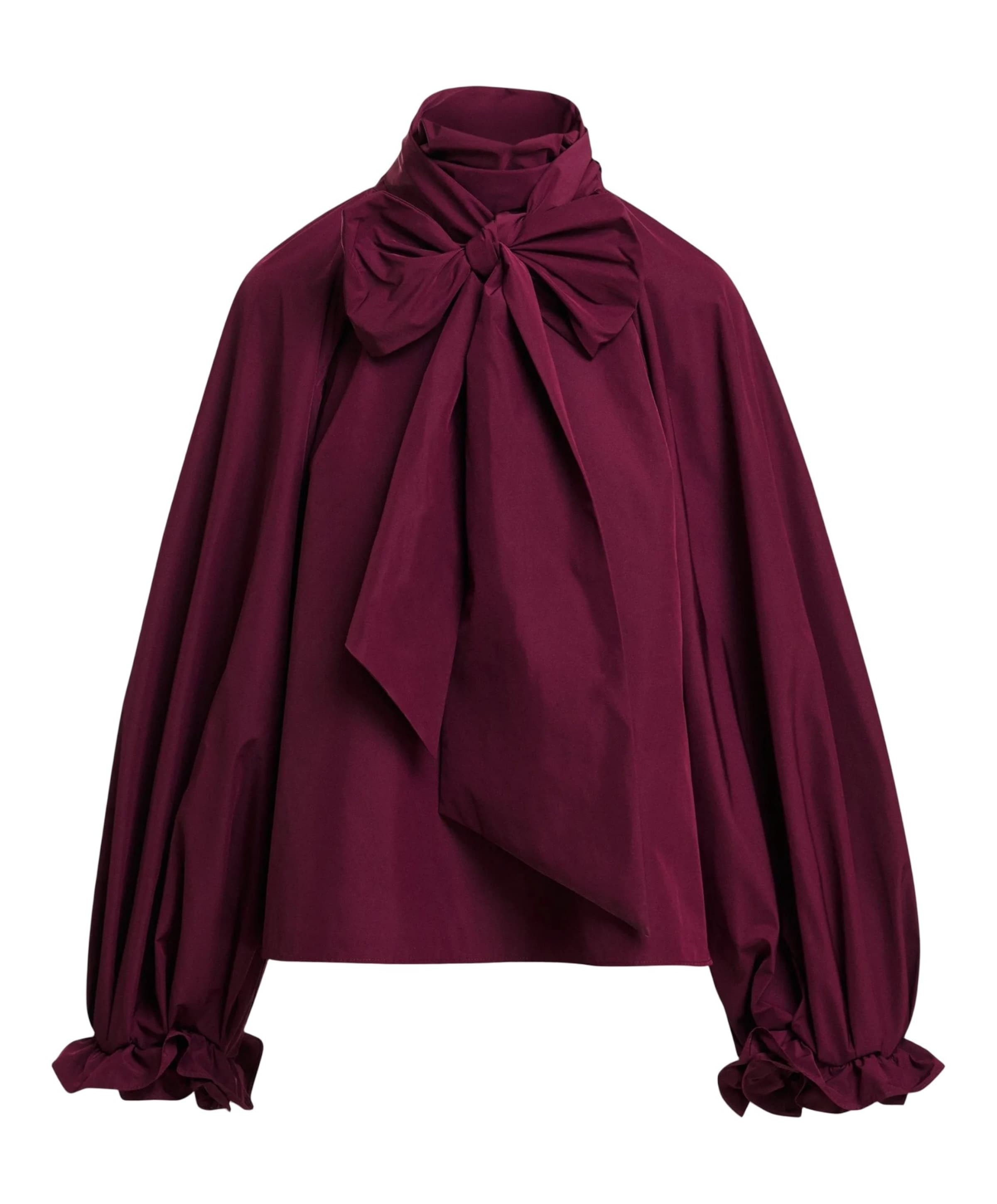 Dames blouse bordeaux