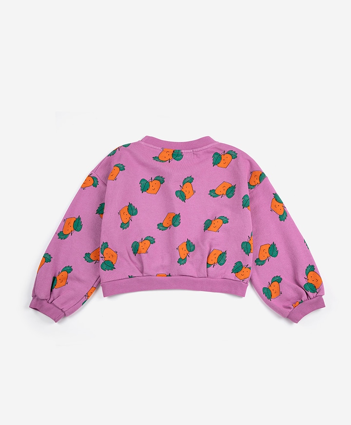 Meisjes sweater paars