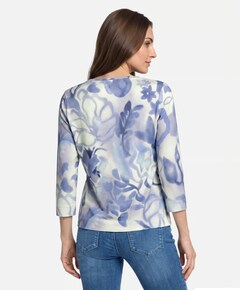 Dames longsleeve blauw