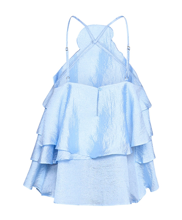 Dames top blauw