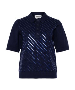 Dames polo blauw