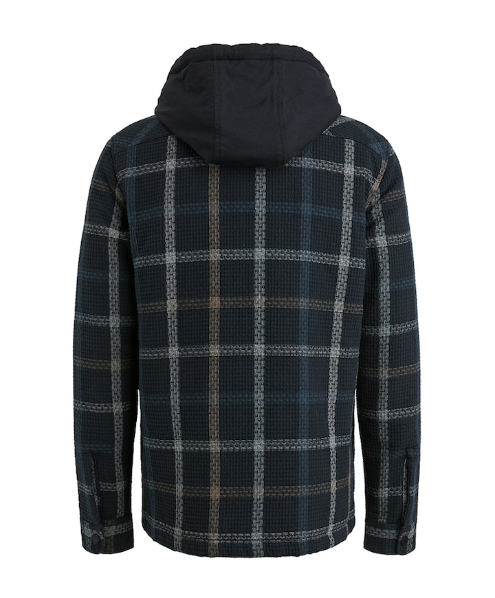 Vest lange mouw blauw