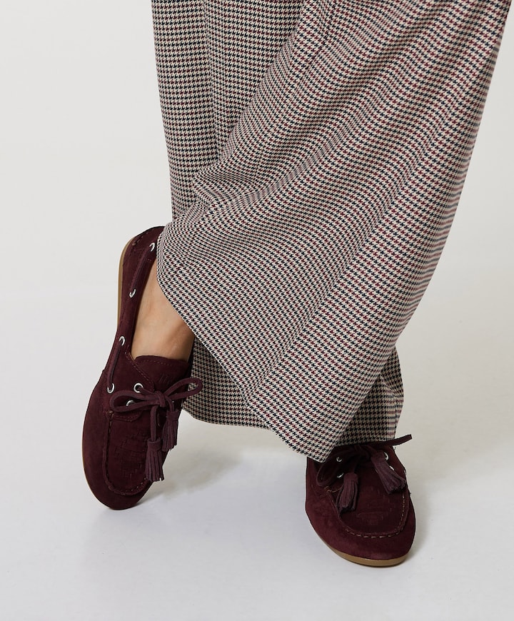 Mocassins bordeaux