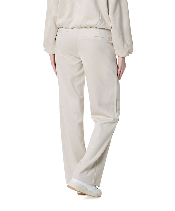 FQDUVA-PANTS dames broek beige
