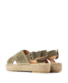 Mondi Sun dames sandalets bruin