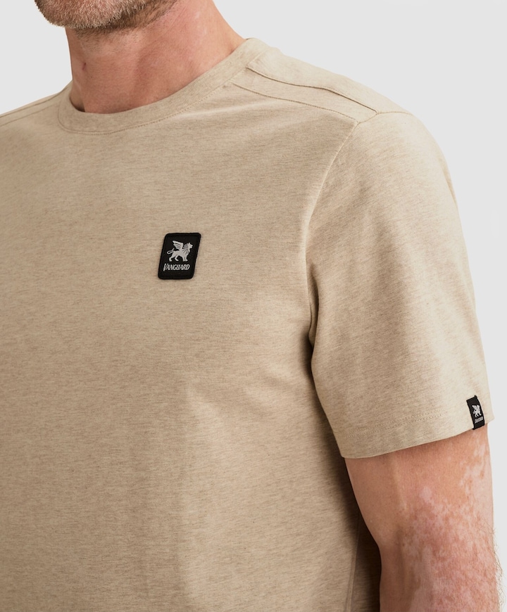 Heren T-shirt beige