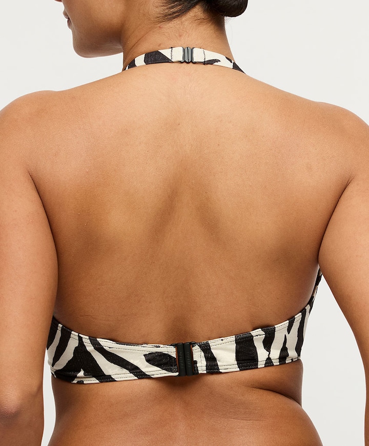 Dames bikinitop beige