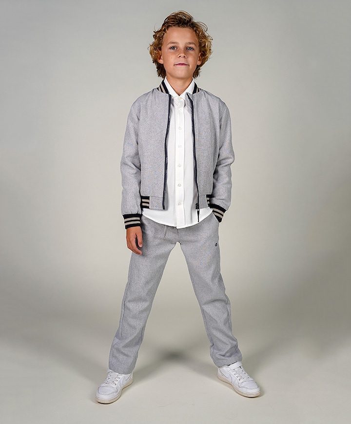 Donky trousers jongens pantalon grijs