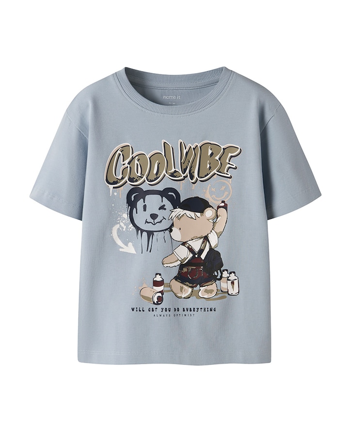 Jongens T-shirt blauw