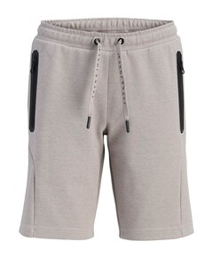 JPSTGORDON JJFUSION SWEAT N jongens korte broek grijs