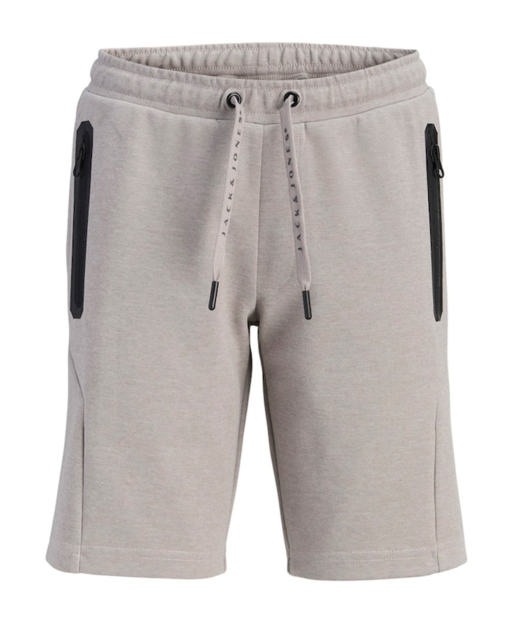 JPSTGORDON JJFUSION SWEAT N jongens korte broek grijs