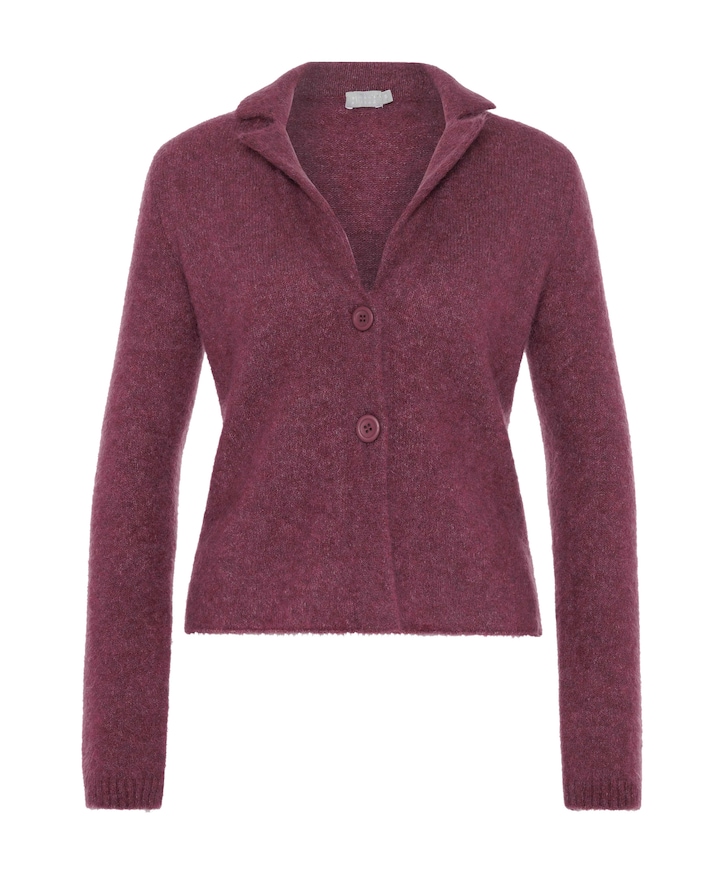 Dames vest bordeaux