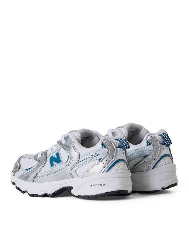 530 bungee lace uniseks sneakers  zilver