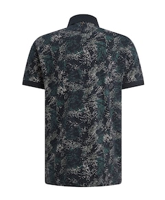 Heren polo blauw