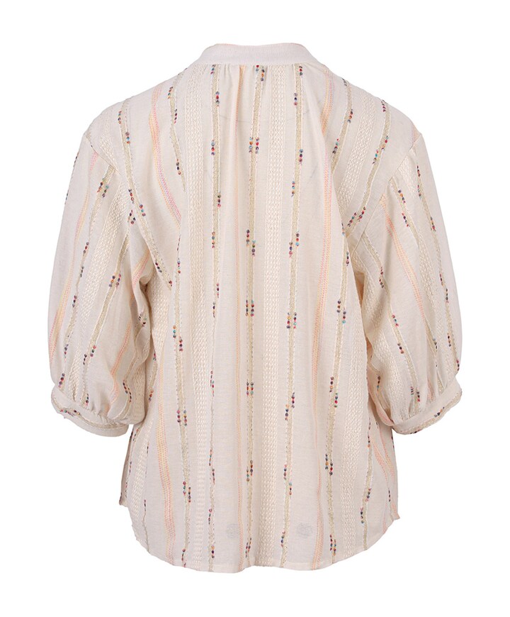 Dames blouse beige