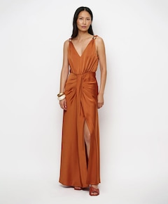 Dames jurk oranje