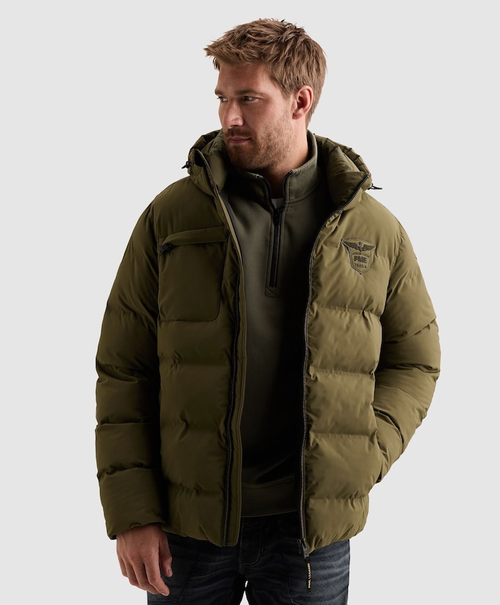 Heren jas groen