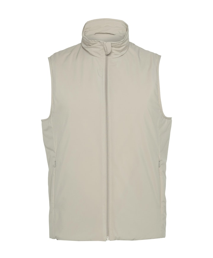 Heren bodywarmer beige