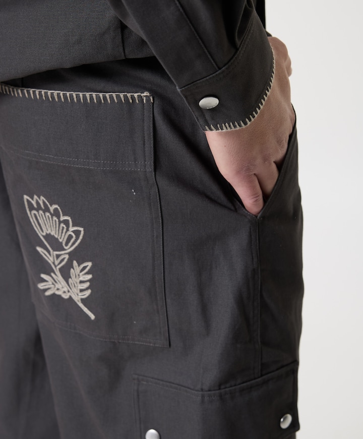 Ampere Willem Cargo pantalon grijs