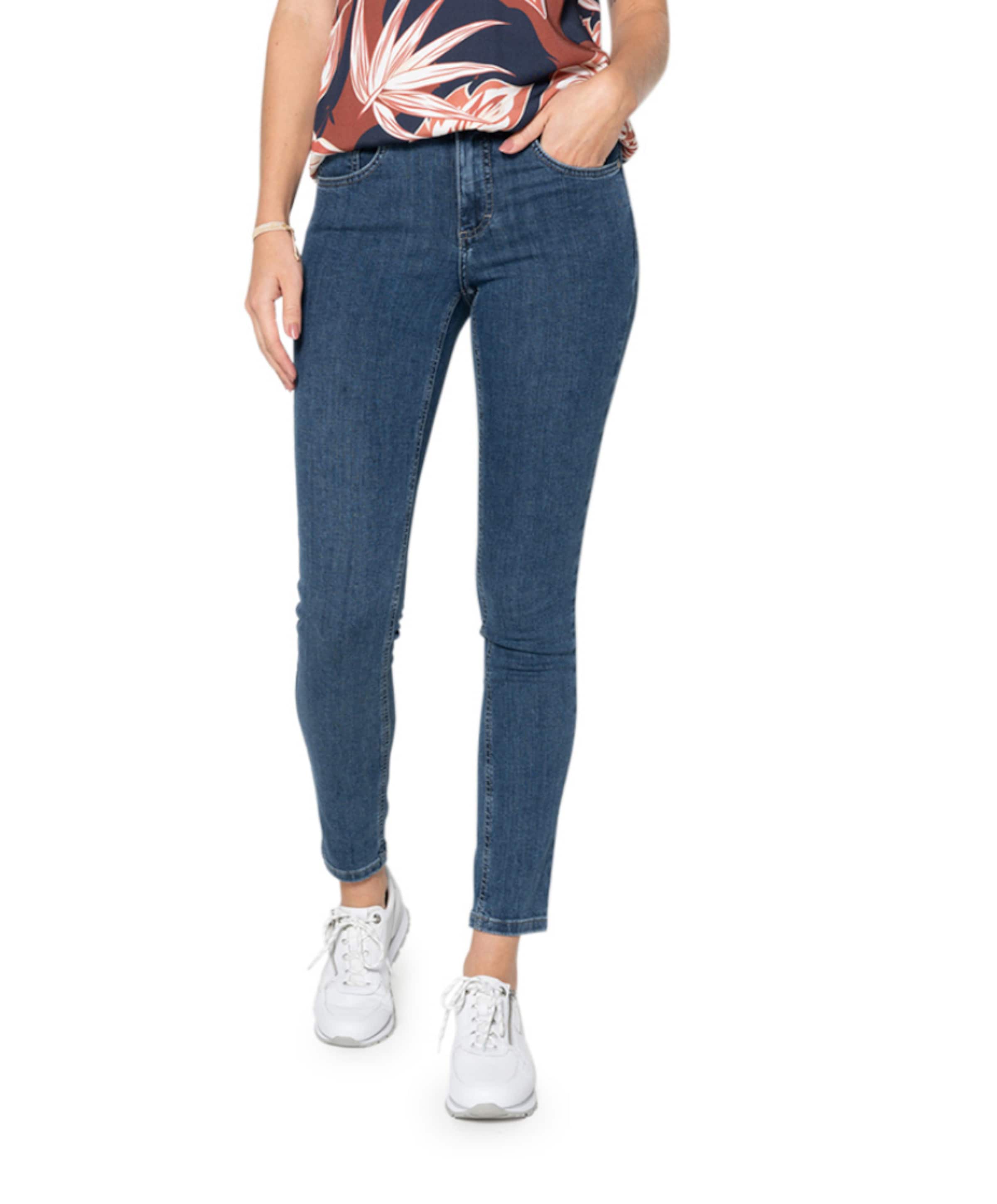Skinny dames jeans blauw