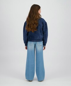 Meisjes sweater blauw