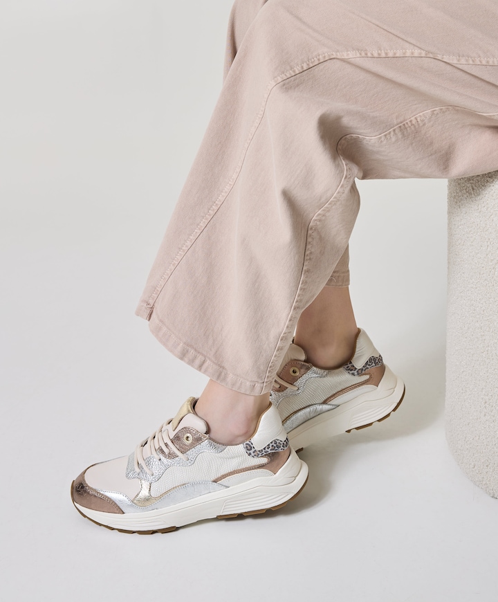 Rainbow dames sneakers ecru